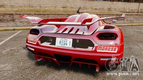 Koenigsegg One:1 para GTA 4