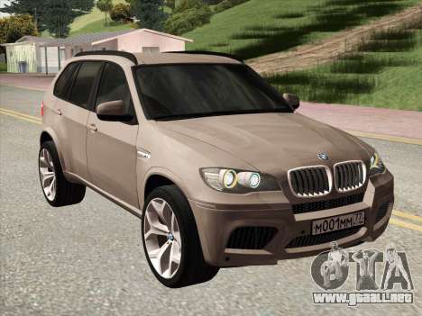 BMW X5M E70 2010 para GTA San Andreas