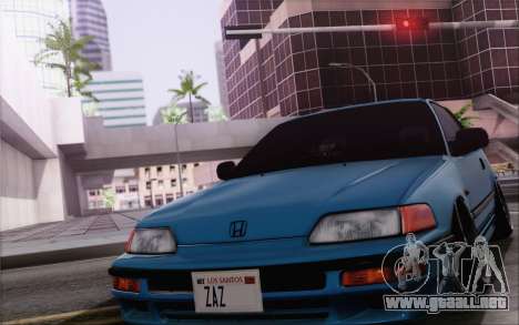 Honda CRX Low Gang para GTA San Andreas