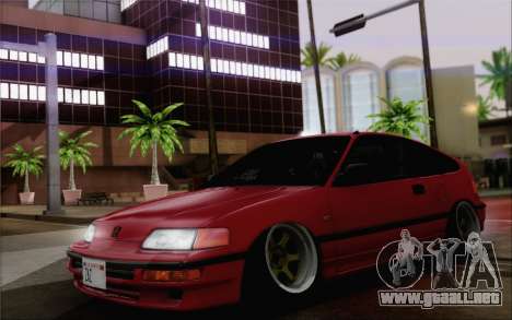 Honda CRX Low Gang para GTA San Andreas