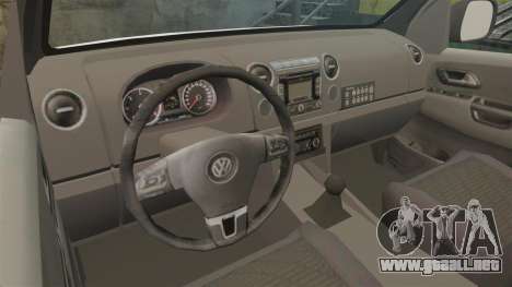 Volkswagen Amarok 2012 SAPS [ELS] para GTA 4