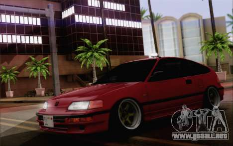 Honda CRX Low Gang para GTA San Andreas