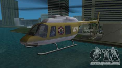 Helicóptero de la policía de GTA VCS para GTA Vice City