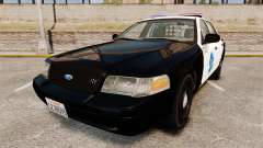 Ford Crown Victoria San Francisco Police [ELS] para GTA 4
