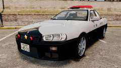 Nissan Skyline ER34 Police para GTA 4