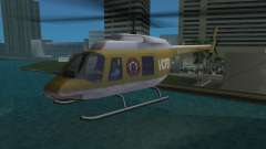 Helicóptero de la policía de GTA VCS para GTA Vice City