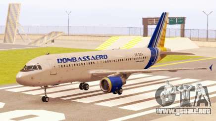 Airbus A320-200 Donbassaero para GTA San Andreas