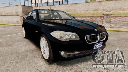 BMW M5 F10 2012 Unmarked Police [ELS] para GTA 4