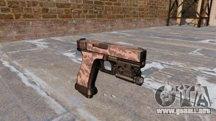 Pistola Glock 20 De Tigre Rojo para GTA 4