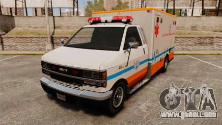 Brute LSMC Paramedic para GTA 4