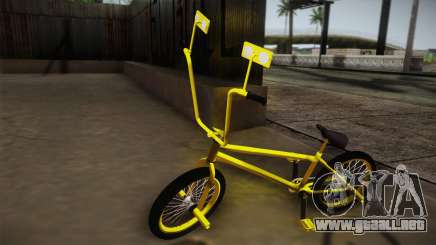New BMX Yellow para GTA San Andreas