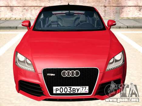 Audi TT RS 2010 para GTA San Andreas