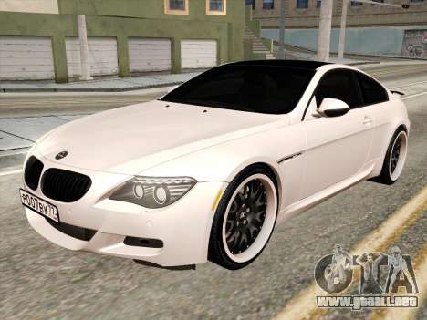 BMW M6 Hamann para GTA San Andreas