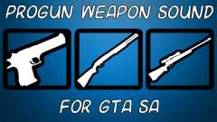 Progun Weapon Sound para GTA San Andreas