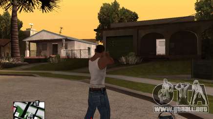 C-HUD by SaMoGoN para GTA San Andreas