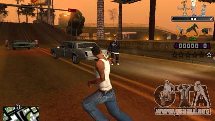 C-HUD Prostokvashino para GTA San Andreas