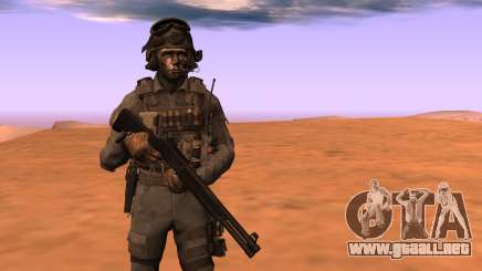 Teniente David Hesh Walker из De Call of Duty: Ghosts para GTA San Andreas