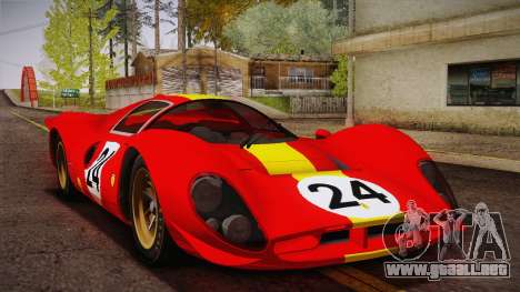 Ferrari 330 P4 1967 IVF para GTA San Andreas