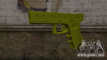 Golden Glock 18C para GTA San Andreas