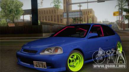 Honda Civic EK9 2000 Hellflush para GTA San Andreas