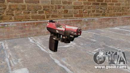 Pistola FN Five seveN LAM Rojo urbano para GTA 4
