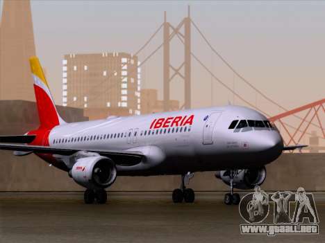 Airbus A320-214 Iberia para GTA San Andreas