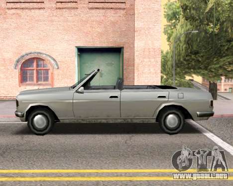 El Almirante Convertible para GTA San Andreas