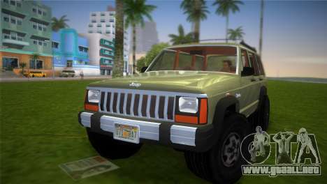 Jeep Cherokee v1.0 BETA para GTA Vice City