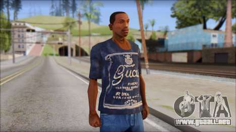 Gucci T-Shirt para GTA San Andreas