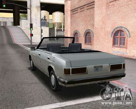 El Almirante Convertible para GTA San Andreas