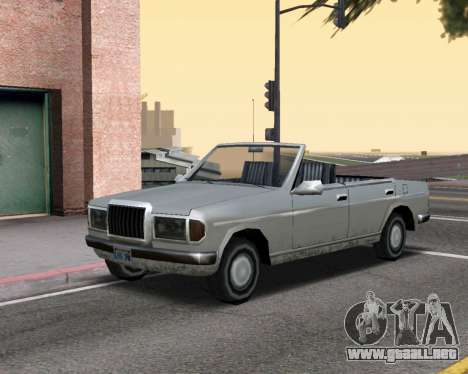 El Almirante Convertible para GTA San Andreas