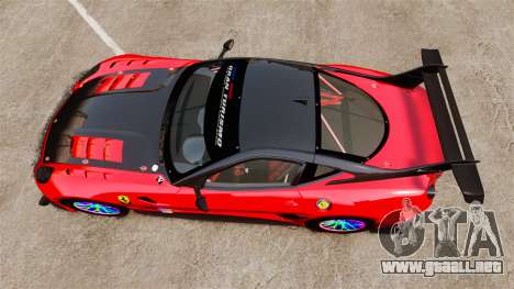 Ferrari F599 XX Evoluzione Simple CarbonFiber para GTA 4