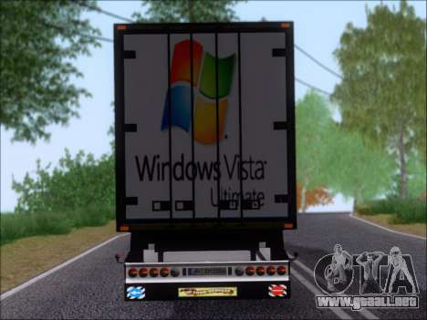 Прицеп Windows Vista Ultimate para GTA San Andreas