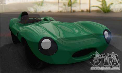 Jaguar D Type 1956 para GTA San Andreas