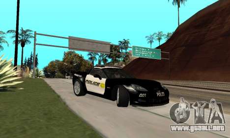 Chevrolet Corvette Z06 Los Santos Sheriff Dept para GTA San Andreas