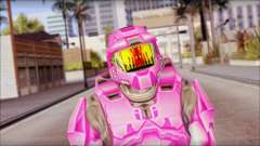 Masterchief Pink from Halo para GTA San Andreas