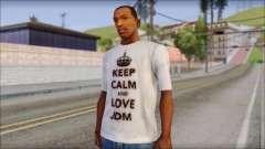 JDM Keep Calm T-Shirt para GTA San Andreas