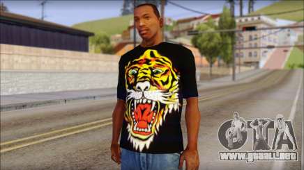 Ed Hardy Lion T-Shirt para GTA San Andreas