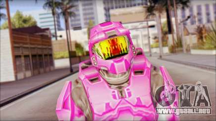 Masterchief Pink from Halo para GTA San Andreas