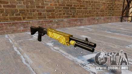 Pistola de Franchi SPAS-12 de Oro para GTA 4