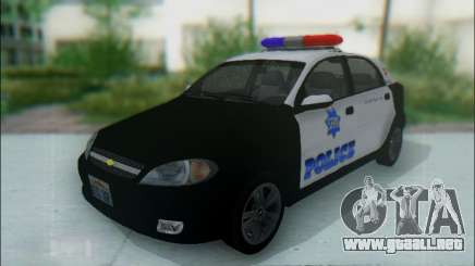 Chevrolet Lacetti Police para GTA San Andreas