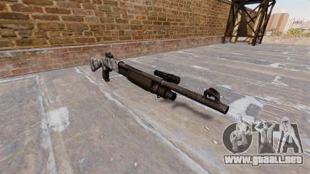 Ружье Benelli M3 Super 90 calaveras para GTA 4