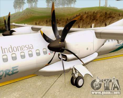 ATR 72-500 Garuda Indonesia Explore para GTA San Andreas