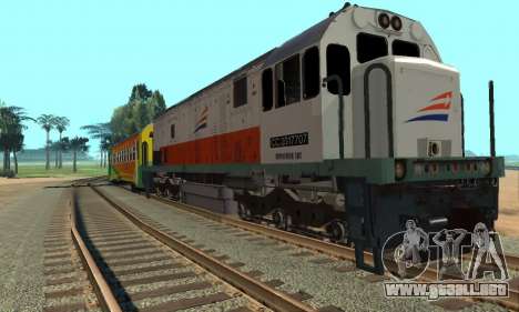 GE U18C CC 201 Indonesian Locomotive para GTA San Andreas