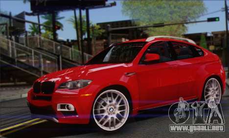 BMW X6M 2013 v3.0 para GTA San Andreas
