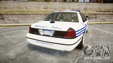 Ford Crown Victoria Alderney Police [ELS] para GTA 4
