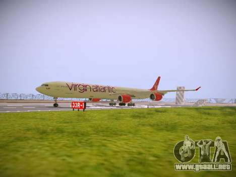 Airbus A340-600 Virgin Atlantic New Livery para GTA San Andreas