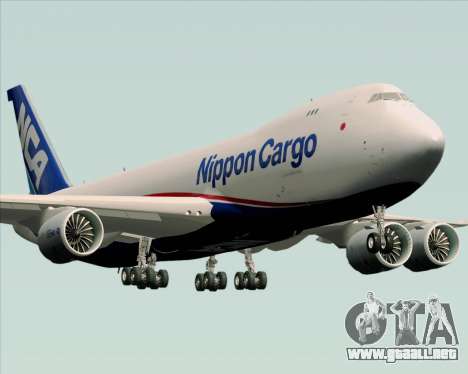 Boeing 747-8 Cargo Nippon Cargo Airlines para GTA San Andreas