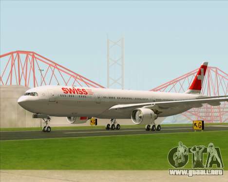 Airbus A330-300 Swiss International Air Lines para GTA San Andreas