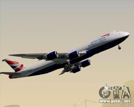 Boeing 747-8 Cargo British Airways World Cargo para GTA San Andreas